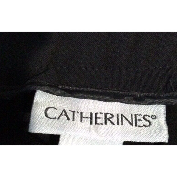 Catherine's Black Petite Elastic Waist Pant Size 34WP NWT - Picture 13 of 16